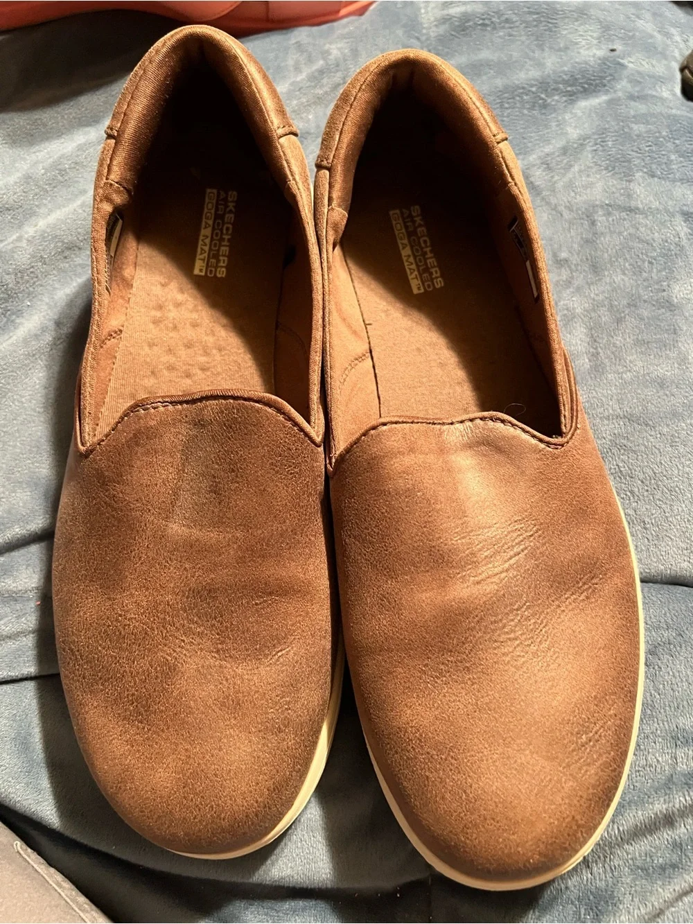 Skechers Men’s Brown Slip-On Casual Loafers